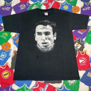 Vintage NBA Manu Ginobili San Antonio Spurs Mens Sz L T-Shirt Basketball Player